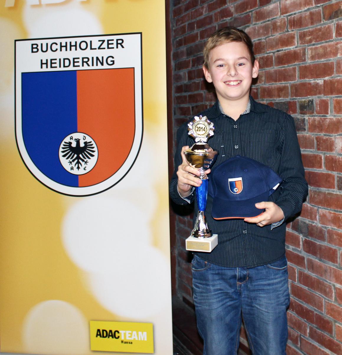 Vereinsmeister 2014 Erik Schnieber