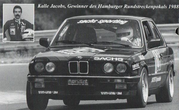 Kalle Jacobs, Gewinner des Hamburger Rundstreckenpokals 1988