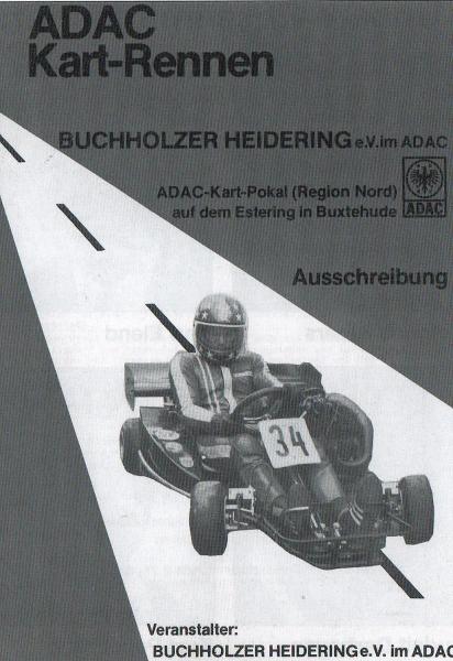 Ausschreibung ADAC-Kart-Pokal (Region Nord) auf dem Estering in Buchholz